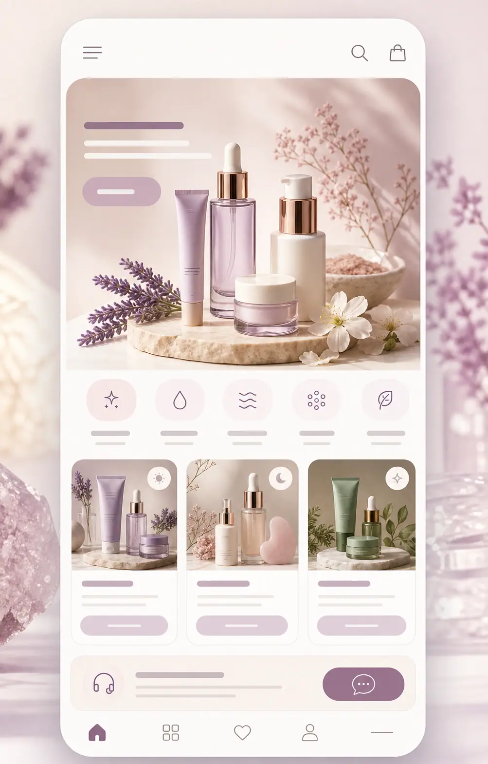 Visual Lumi Beauty marketplace modern